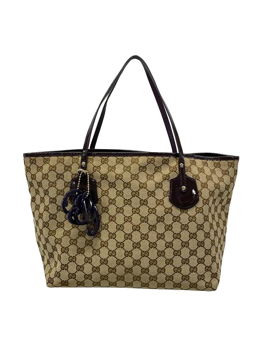 Gucci Beige Jacquard Tote Bag #376915G69B